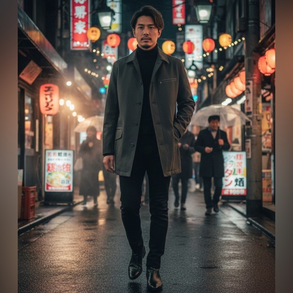 Sanyo NWT Water Repellent Men’s Trench Coat Removable Quilted Lining SZ Small - Picture 1 of 14